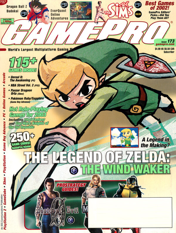 GamePro Issue 173 (February 2003) cover